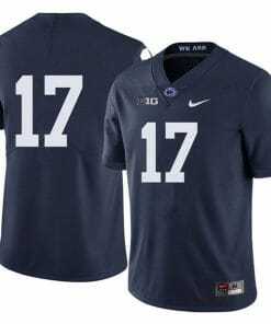 Penn State Mason Stahl Jersey #17 College Football Game Navy No Name
