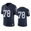 Penn State Mike Munchak Jersey #78 College Football Game Navy No Name