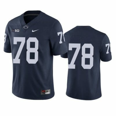 Penn State Mike Munchak Jersey #78 College Football Game Navy No Name