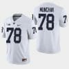 Penn State Mike Munchak Jersey #78 College Football Game White With Name