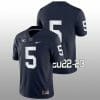 Penn State Mitchell Tinsley Jersey #5 College Football Game Navy No Name