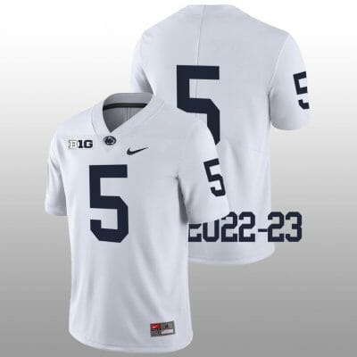 Penn State Mitchell Tinsley Jersey #5 College Football Game White No Name