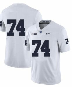 Penn State Olumuyiwa Fashanu Jersey #74 College Football Game White No Name