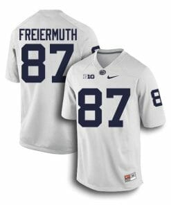 Penn State Pat Freiermuth Jersey #87 College Football Game White With Name