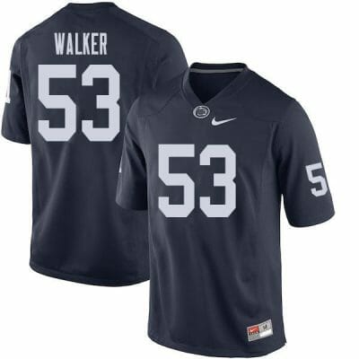 Penn State Rasheed Walker Jersey #53 College Football Game Navy With Name