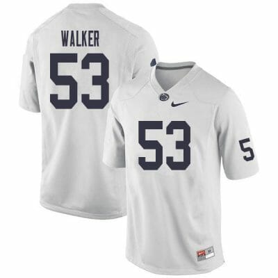 Penn State Rasheed Walker Jersey #53 College Football Game White With Name