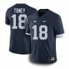 Penn State Shaka Toney Jersey #18 College Football Game Navy Retro With Name