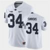 Penn State Shane Simmons Jersey #34 College Football Game White With Name