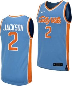 Rickea Jackson Jersey #2 Tennessee Lady Vols Replica College Basketball Blue Uniform
