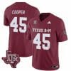 Texas A&M Aggies Edgerrin Cooper Jersey #45 Vapor Limited College Football Maroon 6 Texas A&M Aggies Edgerrin Cooper Jersey #45 Vapor Limited College Football Maroon