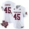 Texas A&M Aggies Edgerrin Cooper Jersey #45 Vapor Limited College Football White