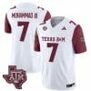 Texas A&M Aggies Moose Muhammad III Jersey #7 Vapor Limited College Football Maroon Sleeves 7 Texas A&M Aggies Moose Muhammad III Jersey #7 Vapor Limited College Football Maroon Sleeves