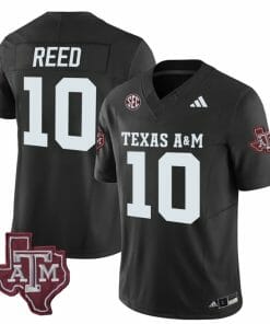 Texas A&M Aggies Marcel Reed Jersey #10 Vapor Limited College Football Black