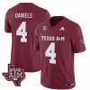 Texas A&M Aggies Amari Daniels Jersey #4 Vapor Limited College Football Maroon 7 Texas A&M Aggies Amari Daniels Jersey #4 Vapor Limited College Football Maroon