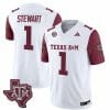 Texas A&M Aggies Evan Stewart Jersey #1 Vapor Limited College Football Maroon Sleeves