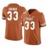 Texas Longhorns David Gbenda Jersey #33 College Football Orange