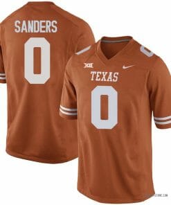 Texas Longhorns Ja Tavion Sanders Jersey #0 College Football Orange