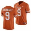 Texas Longhorns Jahleel Billingsley Jersey #9 College Football Orange