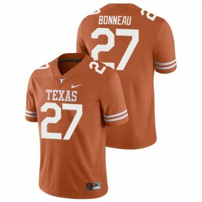 Texas Longhorns Skyler Bonneau Jersey #24 College Football Orange