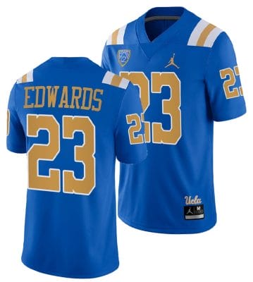 UCLA Bruins Donnie Edwards Jersey #23 Blue College Football Uniform 10 UCLA Bruins Donnie Edwards Jersey #23 Blue College Football Uniform