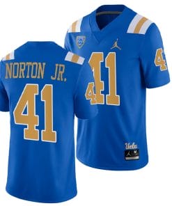 UCLA Bruins Ken Norton Jr Jersey #41 Blue College Football Uniform
