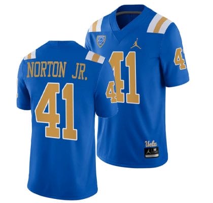 UCLA Bruins Ken Norton Jr Jersey #41 Blue College Football Uniform