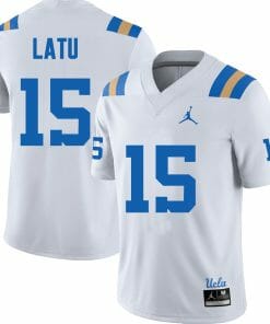 UCLA Bruins Laiatu Latu Jersey #15 College Football White