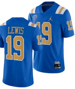 UCLA Bruins Marcedes Lewis Jersey #19 Blue College Football Uniform