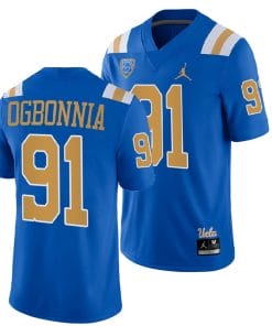 UCLA Bruins Otito Ogbonnia Jersey #91 Blue College Football Uniform