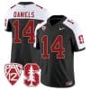 Ashton Daniels Jersey #14 Standford Cardinal Jersey Vapor Limited College Football Black Alternate