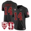Ashton Daniels Jersey #14 Standford Cardinal Jersey Vapor Limited College Football Black
