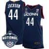 Andre Jackson Jersey #44 UConn Huskies 2023 National Champions College Basketball Navy