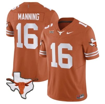 Arch Manning Jersey #16 Texas Longhorn Vapor Limited College Football Texas Orange 8 Arch Manning Jersey #16 Texas Longhorn Vapor Limited College Football Texas Orange