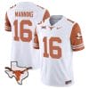 Arch Manning Jersey #16 Texas Longhorn Vapor Limited College Football Orange Sleeves 4 Arch Manning Jersey #16 Texas Longhorn Vapor Limited College Football Orange Sleeves