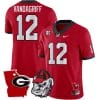 Brock Vandagriff Jersey #12 Georgia Bulldogs Georgia State Map College Football Stitched Red 5 Brock Vandagriff Jersey #12 Georgia Bulldogs Georgia State Map College Football Stitched Red
