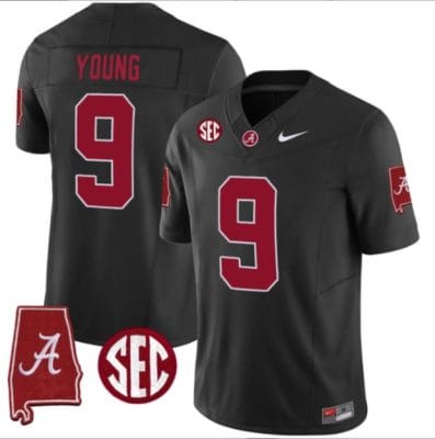 Bryce Young Jersey #9 Alabama Crimson Tide Vapor Stitched Football Alabama Map Black 8 Bryce Young Jersey #9 Alabama Crimson Tide Vapor Stitched Football Alabama Map Black