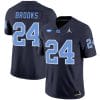 British Brooks Jersey #24 North Carolina Tar Heels Vapor Limited College Football Navy