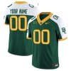 Custom Baylor Bears Jersey Name and Number Vapor Limited College Football All Stitched Green Alternate