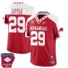Cam Little Jersey #29 Arkansas Razorback Football Arkansas Patch Red Sleeves