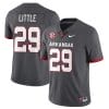 Cam Little Jersey #29 Arkansas Razorback Football All Stitched Gray