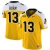 Christan Horn Jersey #13 Appalachian State Mountaineers Vapor Limited College Football Yellow Alternate