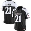 Corey Kiner Jersey #21 Cincinnati Bearcats Vapor Limited College Football All Stitched Black Alternate