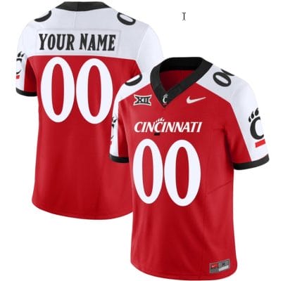 Custom Cincinnati Bearcats Jersey Name and Number Vapor Limited College Football All Stitched Red Alternate 8 Custom Cincinnati Bearcats Jersey Name and Number Vapor Limited College Football All Stitched Red Alternate