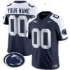 Custom Penn State Nittany Lions Jersey Name and Number Vapor Limited College Football All Stitched Navy Alternate