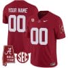 Custom Alabama Crimson Tide Jersey Name and Number Vapor Limited Football Alabama Map Crimson 4 Custom Alabama Crimson Tide Jersey Name and Number Vapor Limited Football Alabama Map Crimson