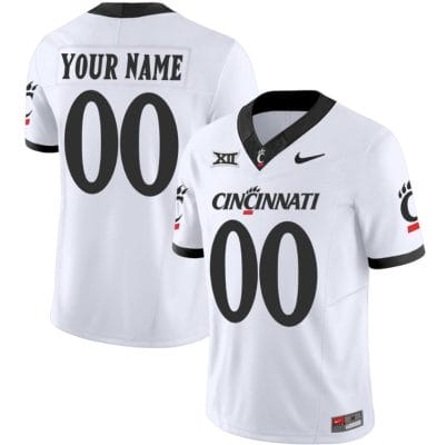 Custom Cincinnati Bearcats Jersey Name and Number Vapor Limited College Football All Stitched White 8 Custom Cincinnati Bearcats Jersey Name and Number Vapor Limited College Football All Stitched White