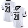 Corey Kiner Jersey #21 Cincinnati Bearcats Vapor Limited College Football All Stitched White