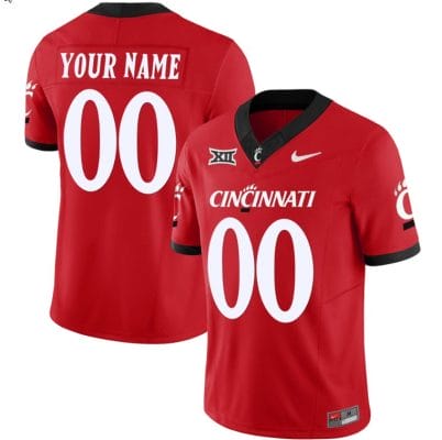 Custom Cincinnati Bearcats Jersey Name and Number Vapor Limited College Football All Stitched Red 8 Custom Cincinnati Bearcats Jersey Name and Number Vapor Limited College Football All Stitched Red