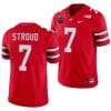CJ Stroud Jersey #7 Ohio State Buckeyes Ohio Stadium Patch College Football Scarlet