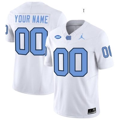 Custom North Carolina Tar Heels Jersey Name and Number Vapor Limited College Football White 8 Custom North Carolina Tar Heels Jersey Name and Number Vapor Limited College Football White